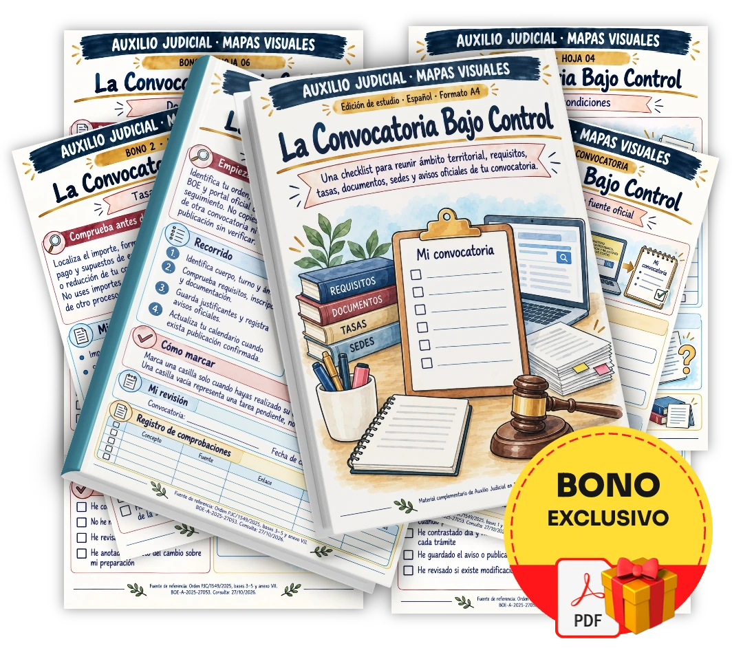 Mockup de La Convocatoria Bajo Control