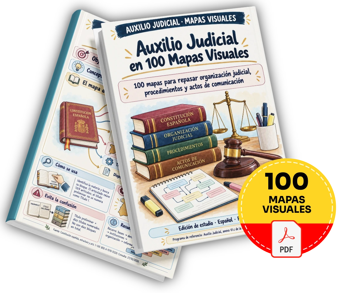Plan Base: Auxilio Judicial en 100 Mapas Visuales